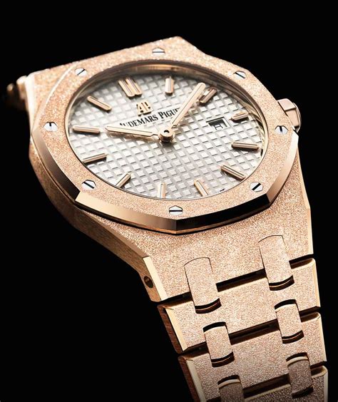 audemars piguet royal oak or rose prix|audemars piguet frosted rose gold.